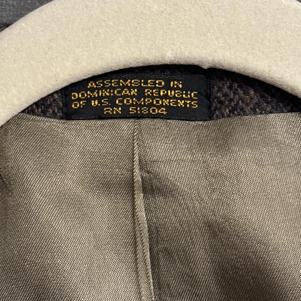 Vintage Brookford Sport Coat 44R Brown Blazer Jacket Classic Casual Business‎